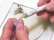 Using the syringe